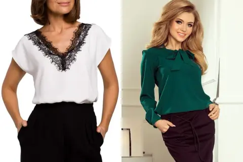 Eleganckie bluzki damskie koronkowe, które dodadzą klasy każdej stylizacji
