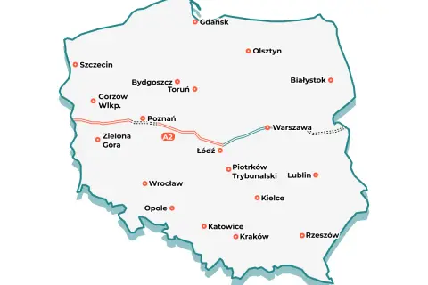 Długość autostrady A2 w km – wszystko, co musisz wiedzieć o trasie