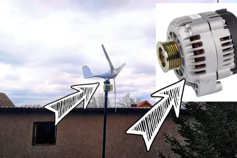 Jak zrobić elektrownię wiatrową z alternatora - krok po kroku do sukcesu