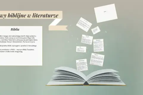 Motywy biblijne w literaturze: ich wpływ i znaczenie w twórczości