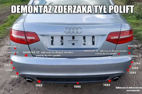 Jak zdjąć zderzak audi a6 c6 - proste kroki i cenne wskazówki