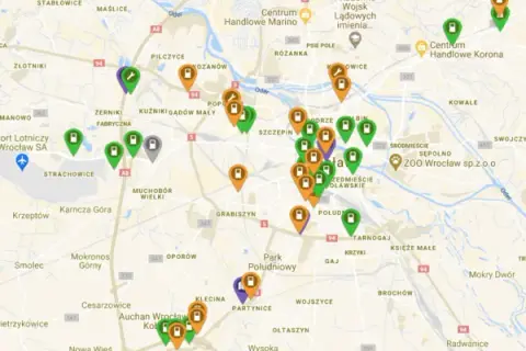 Gdzie naładować samochód elektryczny mapa – znajdź najbliższe stacje ładowania