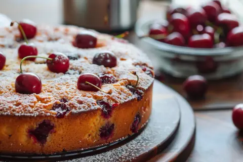 Ciasto z owocami thermomix - Jak zrobić pyszne ciasto z wiśniami