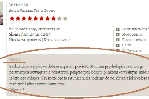 Jak napisać opinię o książce, aby zachwycić czytelników?