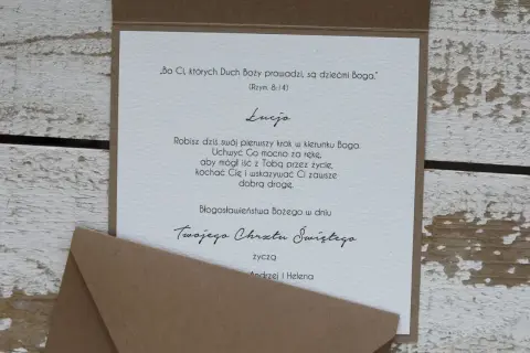 Jak podpisać życzenia na chrzest, by były eleganckie i wyjątkowe