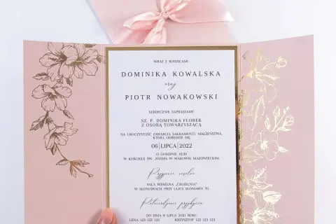 Ile kosztują zaproszenia na ślub? Ceny, które zaskoczą Twoje plany