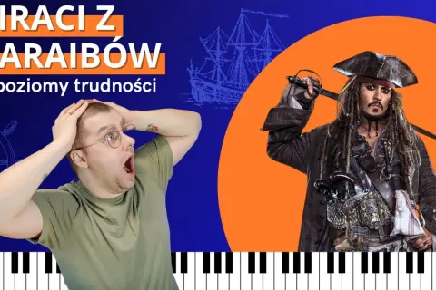 Jak zagrać na pianinie Piraci z Karaibów - proste nuty i tutoriale
