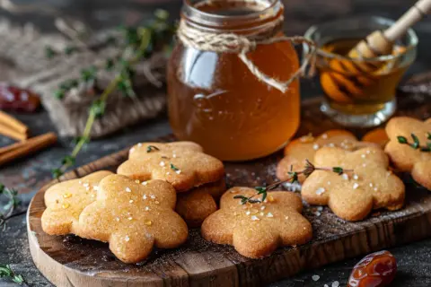Miodowe ciasteczka - Przepis na aromatyczne ciasteczka z miodem