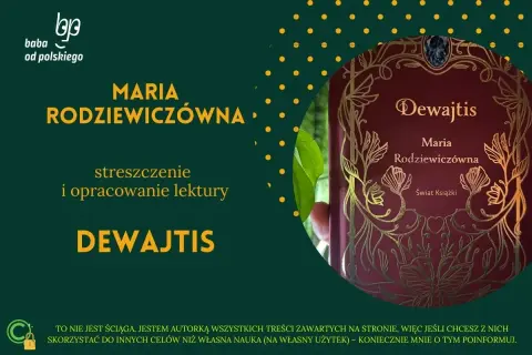 O czym jest książka dewajtis? Poznaj fascynującą fabułę i bohaterów