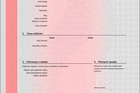 Gdzie znaleźć numer na odpisie skróconym aktu urodzenia? Prosty trik!