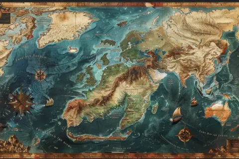 Mapa Gry o Tron – poznaj cały świat Westeros i Essos
