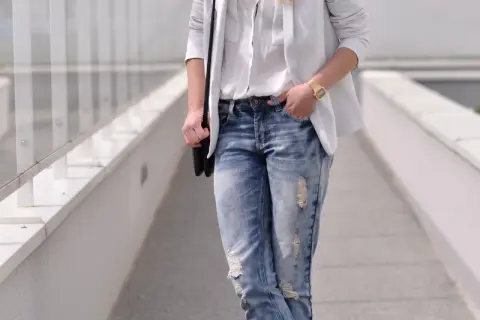 Stylowe stylizacje z jeansami i szpilkami na każdą okazję