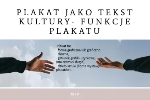 Jak plakat jako tekst kultury w Genially zmienia nasze spojrzenie?