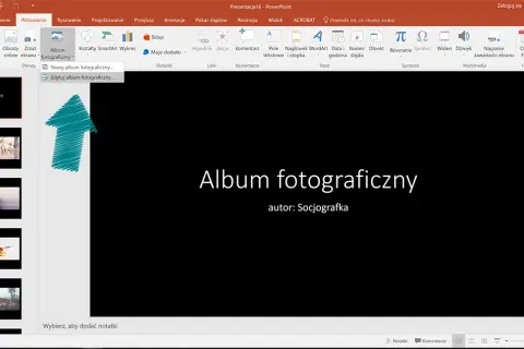 Jak zrobić album fotograficzny w PowerPoint - krok po kroku z poradami