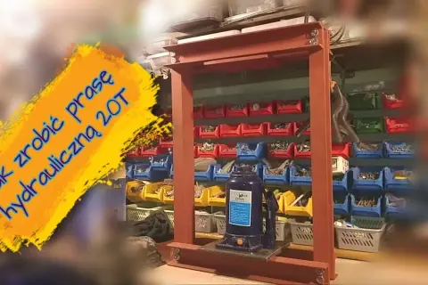 Jak zrobić prasę hydrauliczną z lewarka – prosta metoda krok po kroku