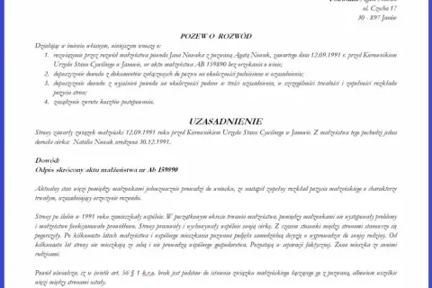 Jak napisać pozew rozwodowy: uniknij błędów i oszczędź czas
