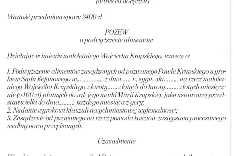 Alimenty od dnia wniesienia pozwu czy od dnia wyroku – co musisz wiedzieć?