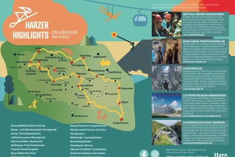 Harz: Attraktionen, Abenteuer & Kultur Ihr Reiseplan