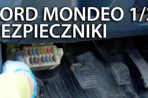 Gdzie są bezpieczniki ford mondeo mk4? Odkryj ich lokalizacje i funkcje