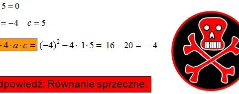Delta w matematyce jest równoznaczna z kluczem do równania kwadratowego