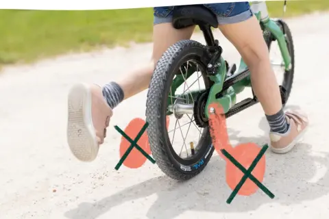 Das erste Fahrrad für 3-Jährige: Größe, Sicherheit, Stützräder?