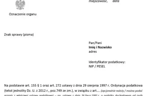 Jak napisać oświadczenie do urzędu skarbowego, aby uniknąć problemów