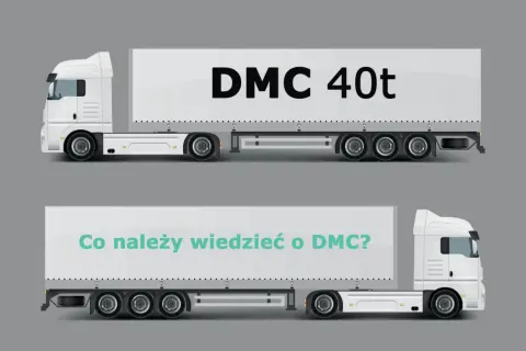 DMC 40t. Co należy wiedzieć o dopuszczalnej masie całkowitej zespołu pojazdów? Dwa zestawy ciężarowe.