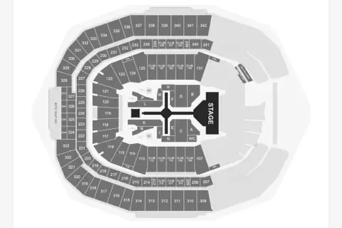 Plan widowni The Weeknd: sprawdź ceny biletów i wybierz najlepsze miejsca, od sceny po 300 Level Club.