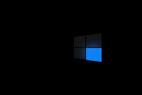 Logo Windows z niebieskim polem, symbolizujące telemetrię zgodności Microsoft.