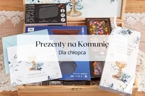 Co dać chłopcu na komunię? Pomysły na trafiony prezent!