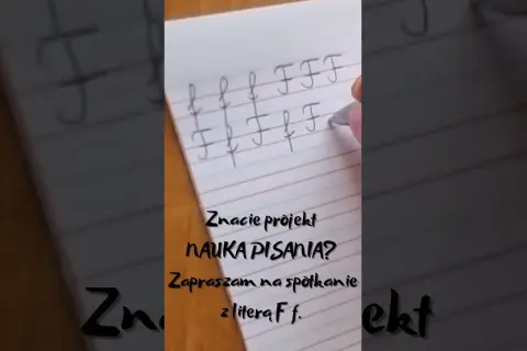 Jak się pisze f pisane - proste sposoby na poprawne pisanie tej litery