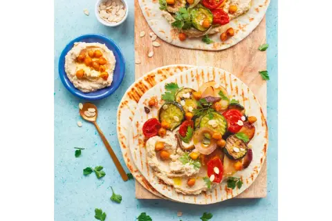 Hummus: 10 idee per secondi piatti vegetariani e non
