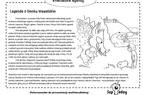 Legenda o Smoku Wawelskim i Kraku: Historia, która fascynuje