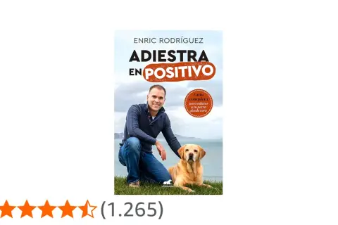 Enric Rodríguez y su perro, protagonistas de "Adiestra en Positivo", una guía completa para educar a tu perro desde cero.