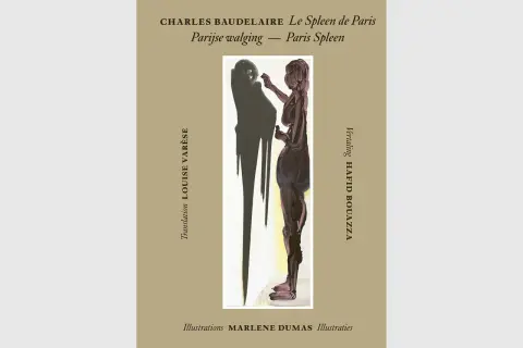 Couverture de "Le Spleen de Paris" de Baudelaire, avec une illustration de Marlene Dumas. L'image évoque une analyse du spleen baudelairien.
