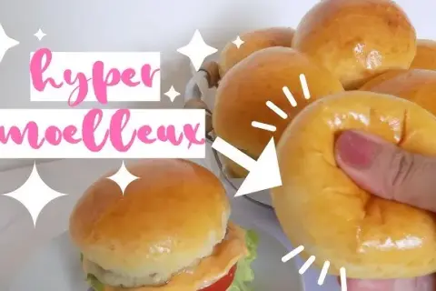 Buns maison : la recette facile pour des pains burger ultra moelleux