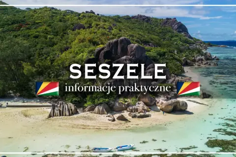 Rajskie Seszele: informacje praktyczne i ceny wakacji. Tropikalna plaża z granitowymi skałami i turkusową wodą.