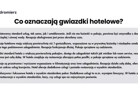 Hotel 4 vs 5 gwiazdek: Kluczowe różnice, które musisz znać