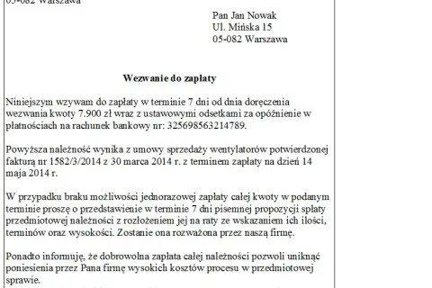 Profesjonalne pismo windykacyjne: skuteczny sposób odzyskania należności