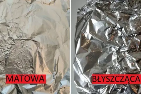 Która strona folii aluminiowej do piekarnika zapewnia najlepsze efekty?