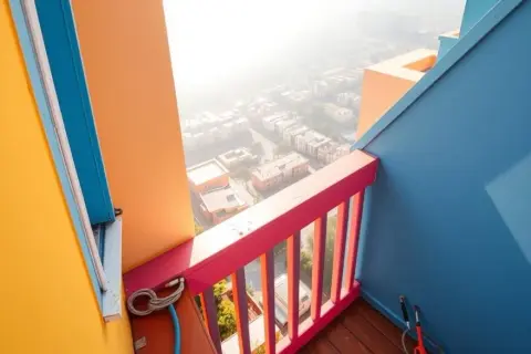 Czym pomalować balkon w bloku, aby uniknąć kosztownych błędów?