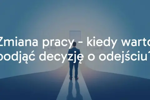 Mężczyzna stoi na rozdrożu, zastanawiając się nad zmianą pracy. Kiedy warto podjąć decyzję o odejściu?