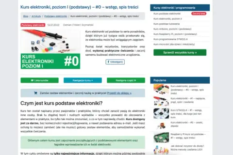 Podstawy elektroniki: Co warto wiedzieć na początek nauki?