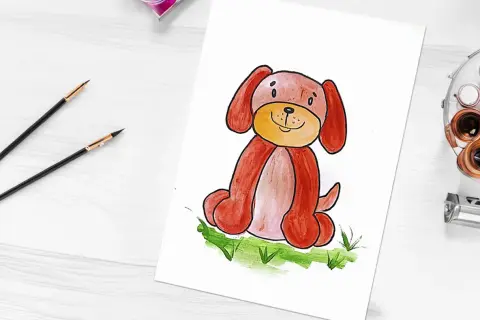 Kawaii Hunde zeichnen: Einfache Schritt-für-Schritt-Anleitung