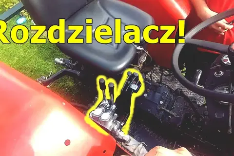 Jakie funkcje ma pokrętło przy rozdzielaczu C 330 i jak je używać