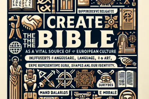 Dlaczego Biblia jest źródłem kultury europejskiej i jej wpływ na sztukę