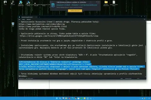 Spolszczenie Assassin's Creed 1: Jak bez problemu przetłumaczyć kultową grę
