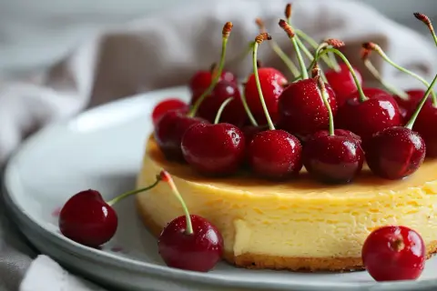 Ciasto jogurtowe z serem - Jak zrobić ciasto jogurtowe z czereśniami?