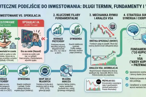 Analiza VSA i fundamenty to klucz do sukcesu. Skup akcji własnych i cierpliwość w oczekiwaniu na wzrost wartości biznesu to dobre trakcja akcje.
