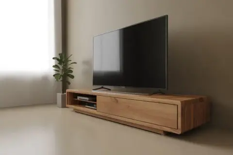 Szafka pod TV 65 cali: wymiary, funkcje i styl wybierz idealną!